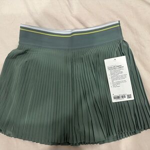 Varsity High Rise Pleated Tennis Skirt